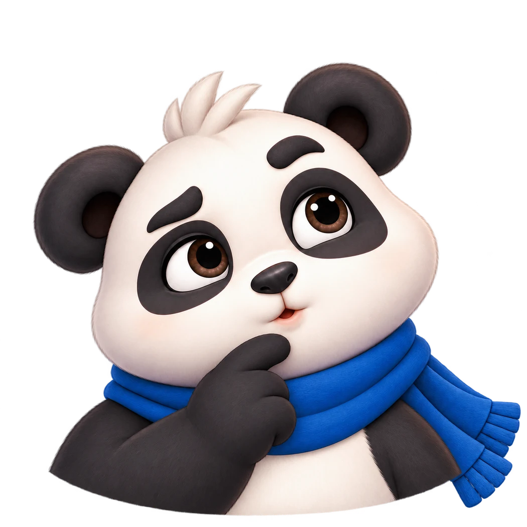 A curious Pickkard panda